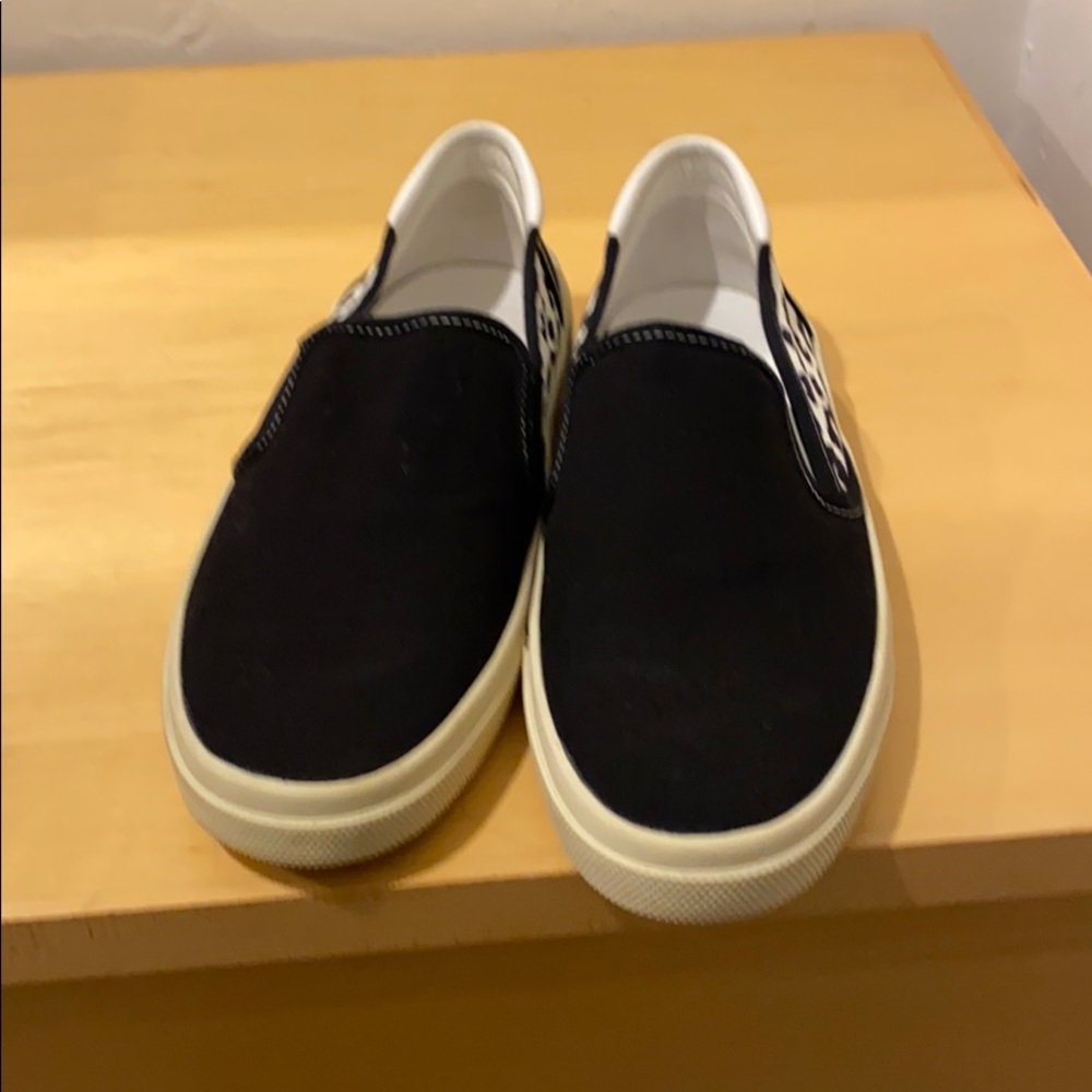 Saint Laurent Paris canvas slip on sneaker - Picture 3 of 4